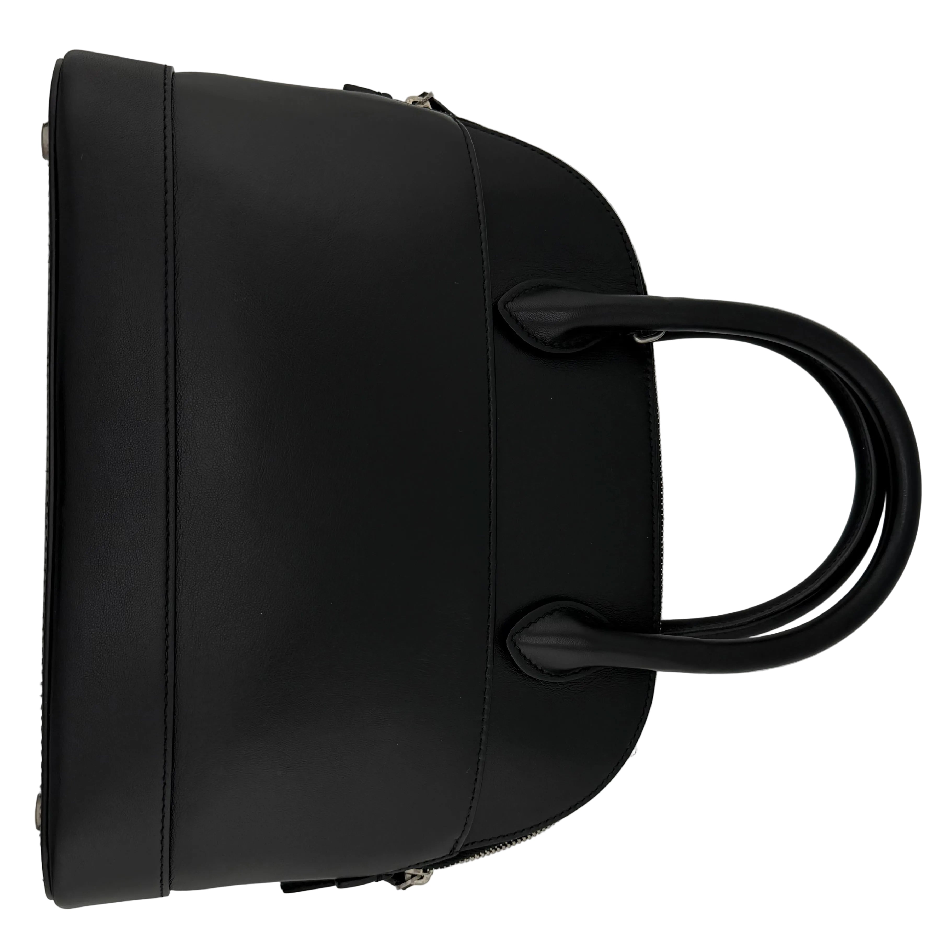 Balenciaga Ville Top Handle Bag “You Are the World” Graphic Leather – Black
