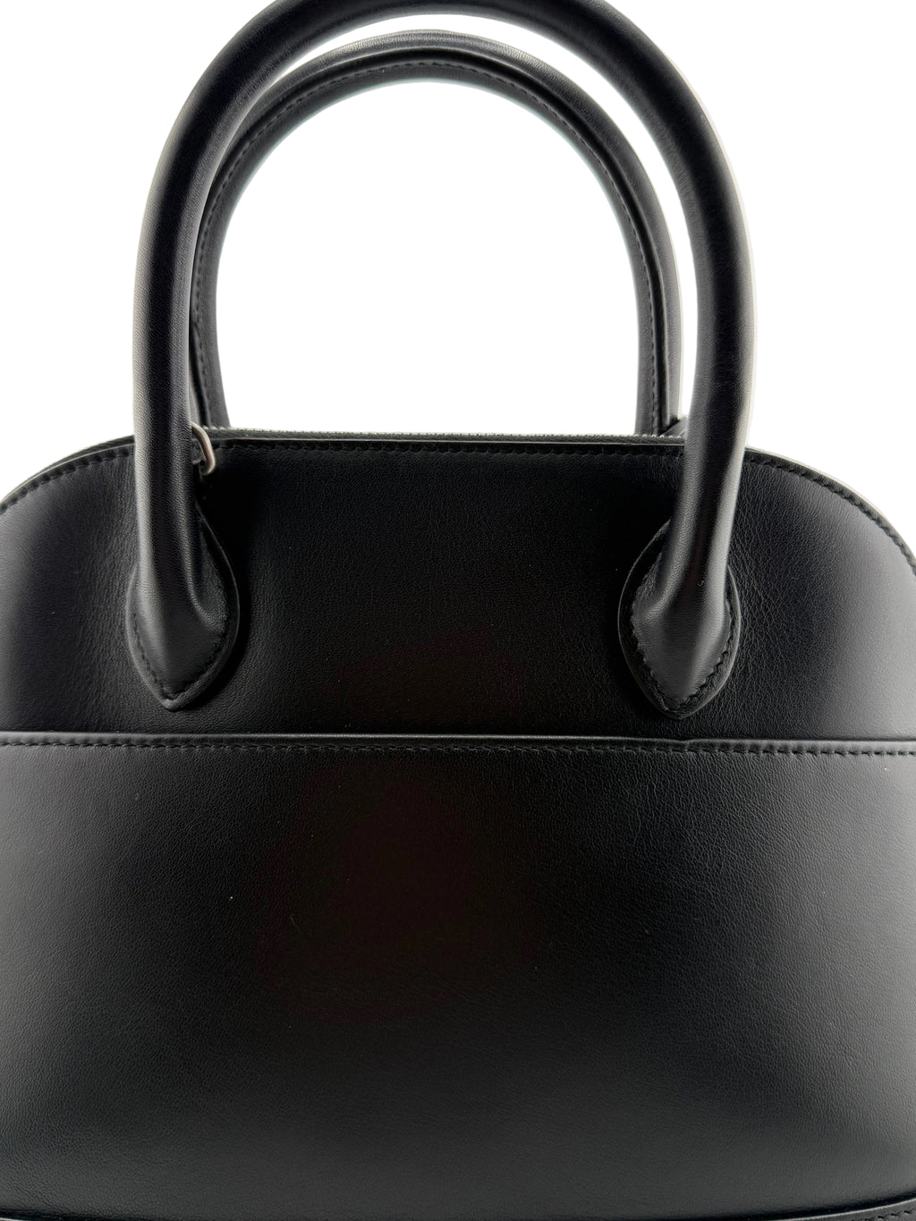 Balenciaga Ville Top Handle Bag “You Are the World” Graphic Leather – Black