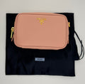 Prada Saffiano Mini Crossbody Bag – Blush Pink with Gold Hardware