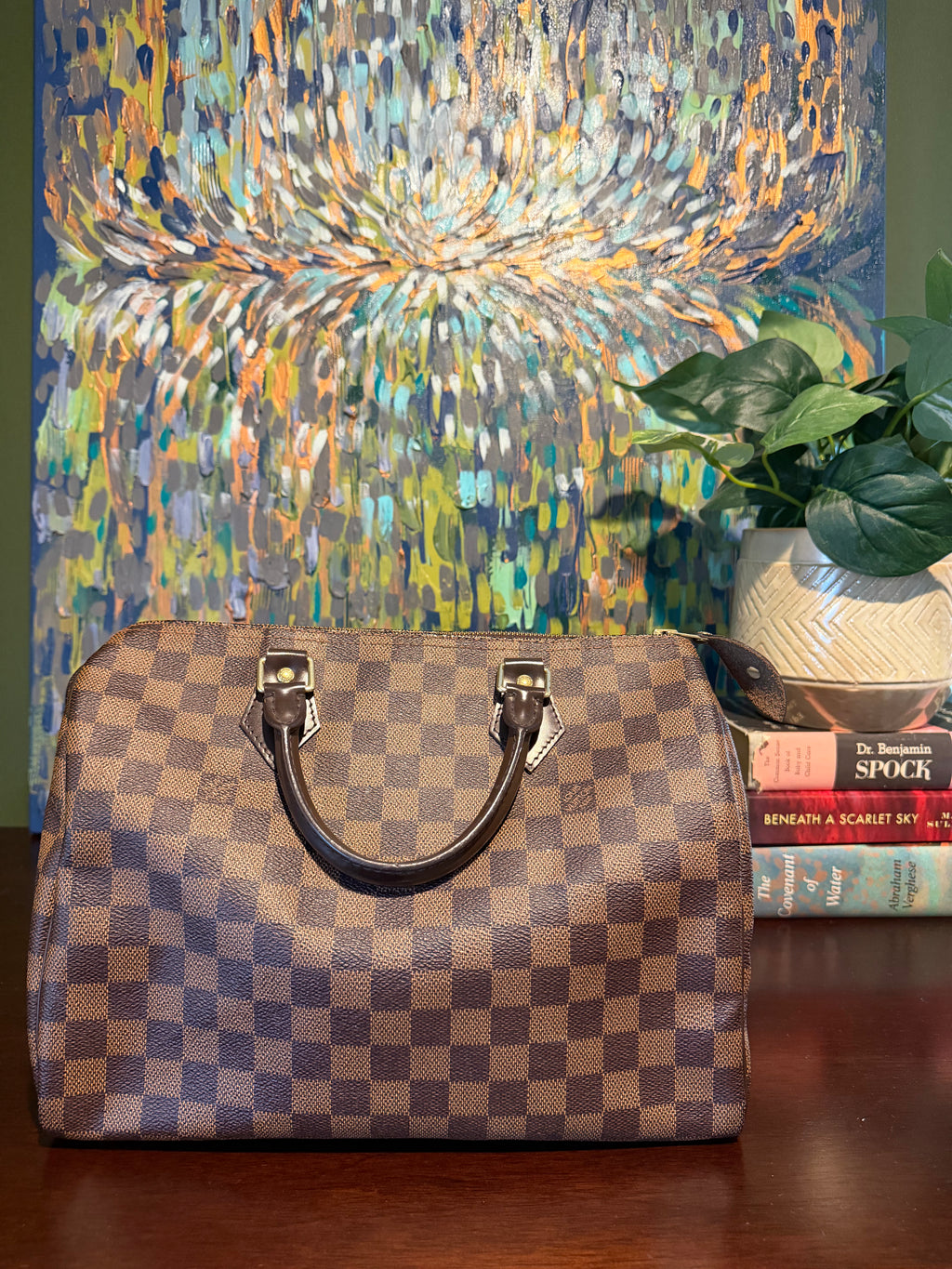 Louis Vuitton Speedy 30 Damier Ebene - Date code SD1134 (Excellent condition)